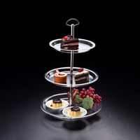 Vague Acrylic Cake Stand - Al Makaan Store