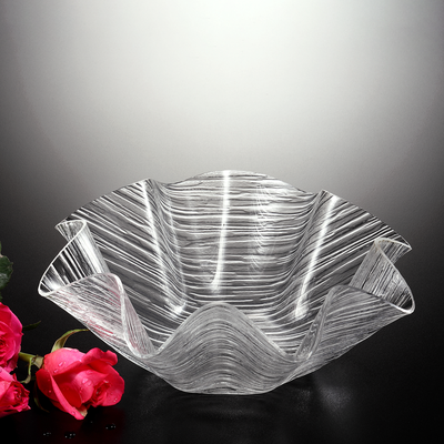 Vague Acrylic Flower Bowl - Al Makaan Store