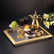 Vague Acrylic Tray Bark Design - Al Makaan Store