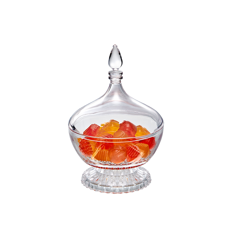 Vague Acrylic Candy Box 14.5 cm - Al Makaan Store