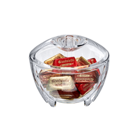 Vague Acrylic Candy Bowl 14.3 cm - Al Makaan Store