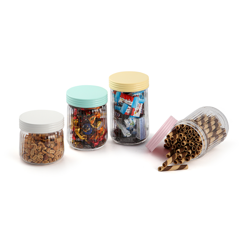 Vague Acrylic Ripple Storage Jar - Al Makaan Store