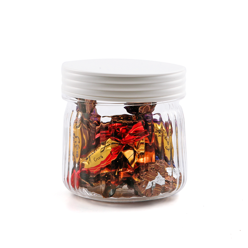 Vague Acrylic Ripple Storage Jar - Al Makaan Store