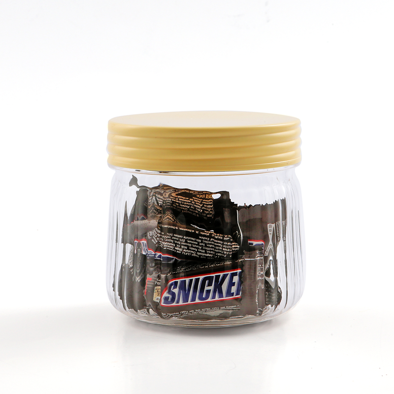 Vague Acrylic Ripple Storage Jar - Al Makaan Store