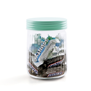 Vague Acrylic Ripple Storage Jar - Al Makaan Store