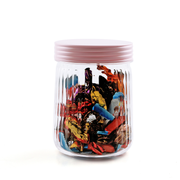 Vague Acrylic Ripple Storage Jar - Al Makaan Store