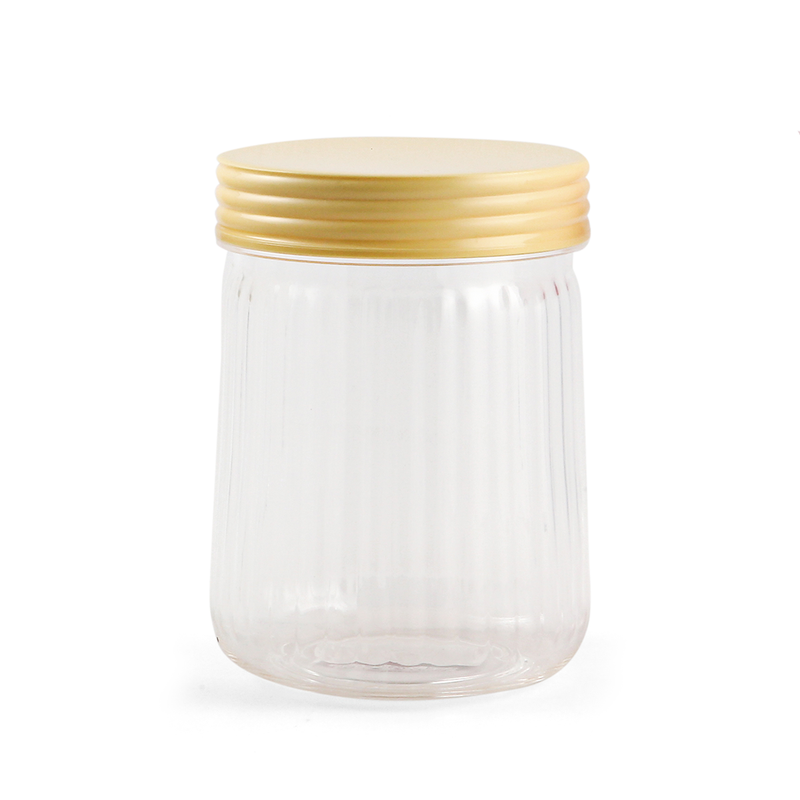 Vague Acrylic Ripple Storage Jar - Al Makaan Store
