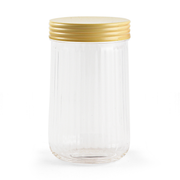 Vague Acrylic Ripple Storage Jar - Al Makaan Store