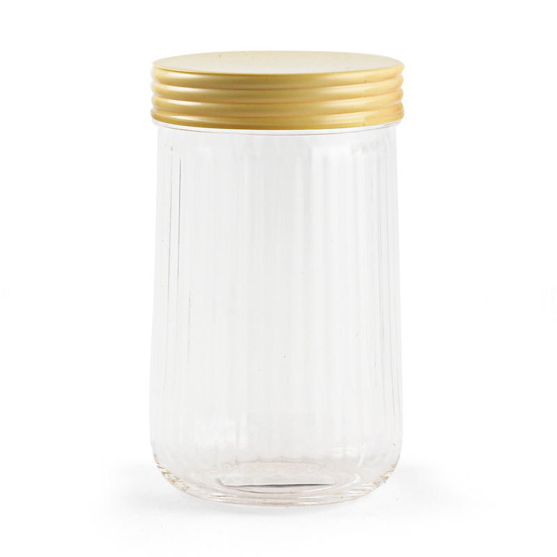 Vague Acrylic Ripple Storage Jar - Al Makaan Store