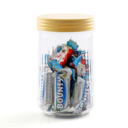 Vague Acrylic Ripple Storage Jar - Al Makaan Store