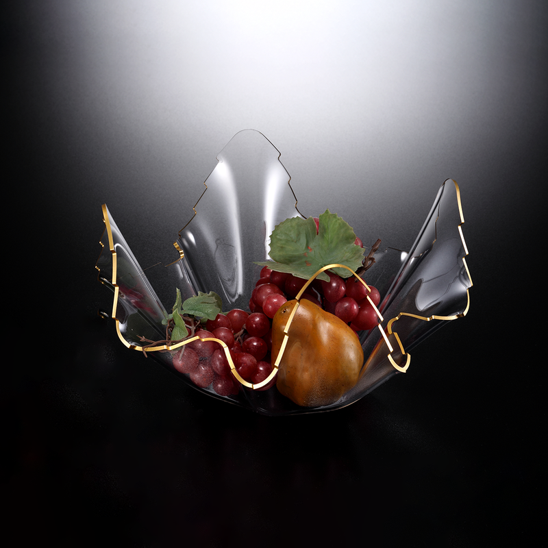 Vague Acrylic Fruits Bowl - Al Makaan Store