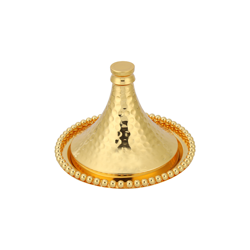 Vague Steel Dates Bowl Set 19 cm - Al Makaan Store