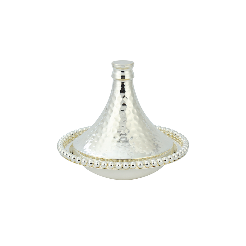 Vague Steel Dates Bowl Set 16 cm - Al Makaan Store