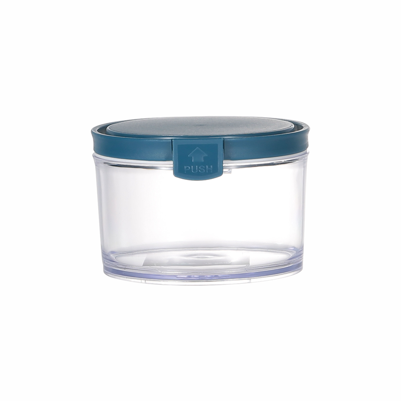 Vague Plastic Round Food Container - Al Makaan Store