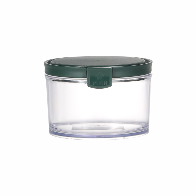 Vague Plastic Round Food Container - Al Makaan Store