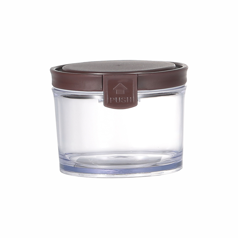 Vague Plastic Round Food Container - Al Makaan Store