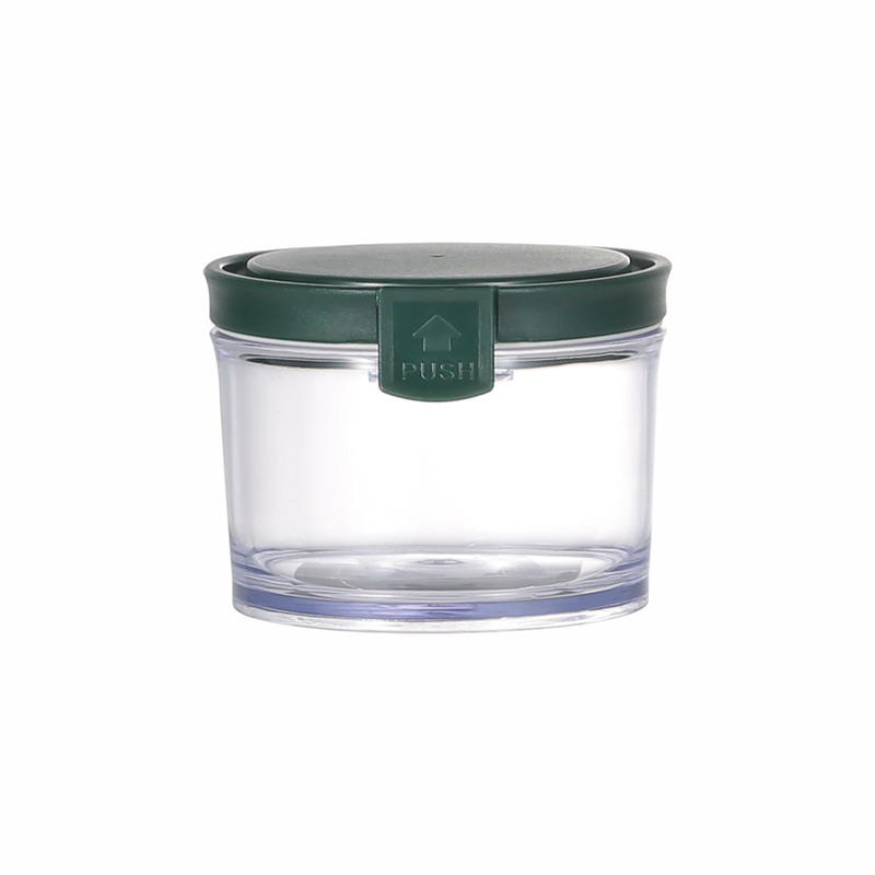 Vague Plastic Round Food Container - Al Makaan Store