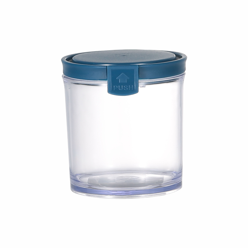 Vague Plastic Round Food Container - Al Makaan Store
