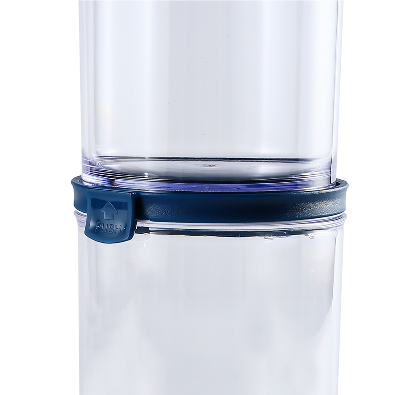 Vague Plastic Round Food Container - Al Makaan Store