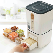 Vague Push-Serve Storage Bin 6 Kg - Al Makaan Store