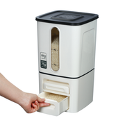 Vague Push-Serve Storage Bin 6 Kg - Al Makaan Store