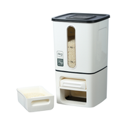 Vague Push-Serve Storage Bin 6 Kg - Al Makaan Store