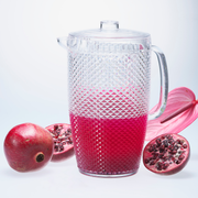 Vague Acrylic Diamond Water Jug 2.37 L - Al Makaan Store