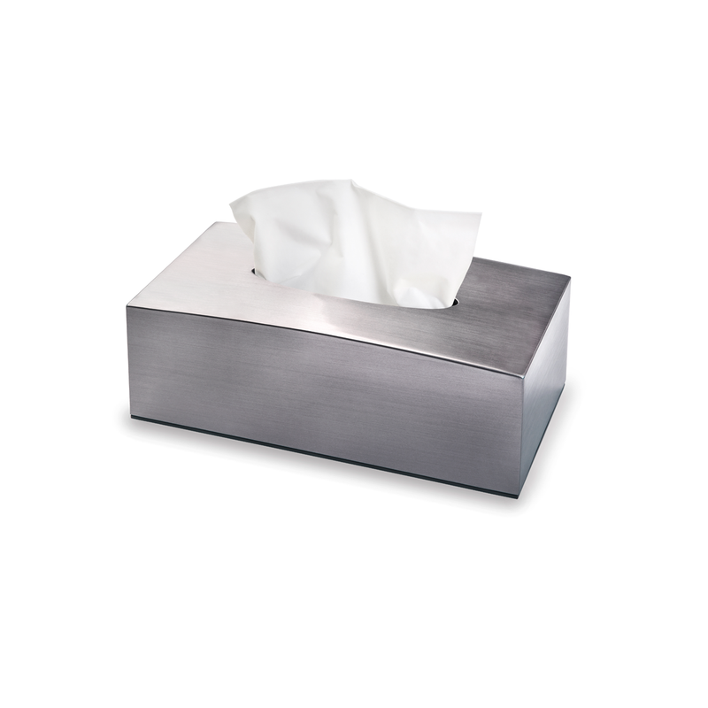 Vague Acrylic Tissue Box with Metallic Finish - Al Makaan Store