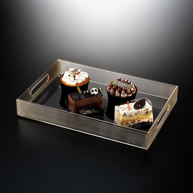 Vague Acrylic Classic Serving Tray - Al Makaan Store