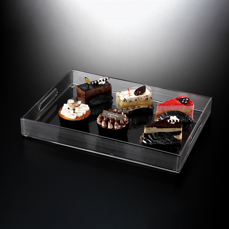 Vague Acrylic Classic Serving Tray - Al Makaan Store