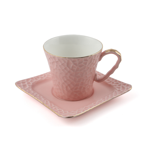 Decopor 12 Piece Coffee Cup & Saucer Set 70 ml - Al Makaan Store