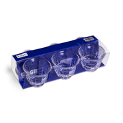 Vague 6 Piece Glass Cawa Cup Set 55 ml - Al Makaan Store