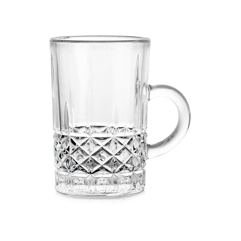 Vague 6 Piece Stirling Tea Cups Set 108 ml - Al Makaan Store