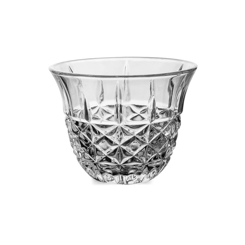 Vague 6 Piece Stirling Cawa Cups Set 59 ml - Al Makaan Store