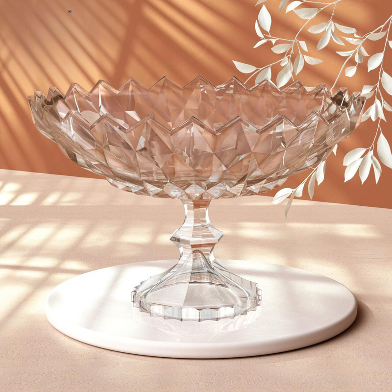 City Glass Galaxy Glass Fruit Bowl 29.5 * 20 cm - Al Makaan Store