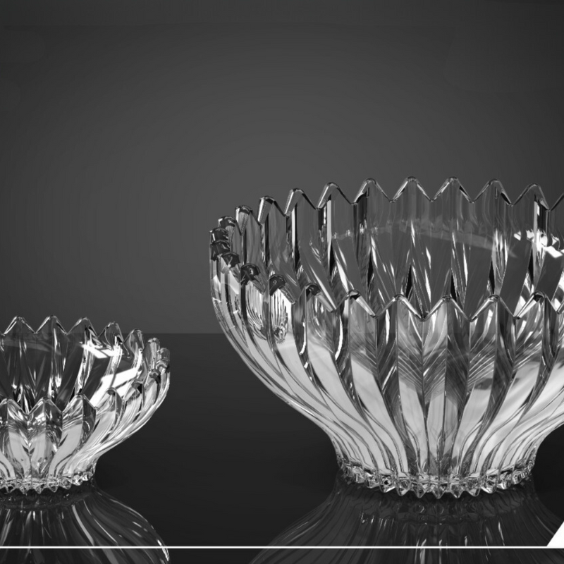 City Glass 7 Piece Brazillia Glass Bowl Set - Al Makaan Store