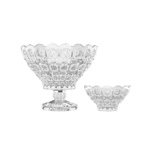 City Glass 7 Piece Bohemia Sakara Glass Bowl Set - Al Makaan Store