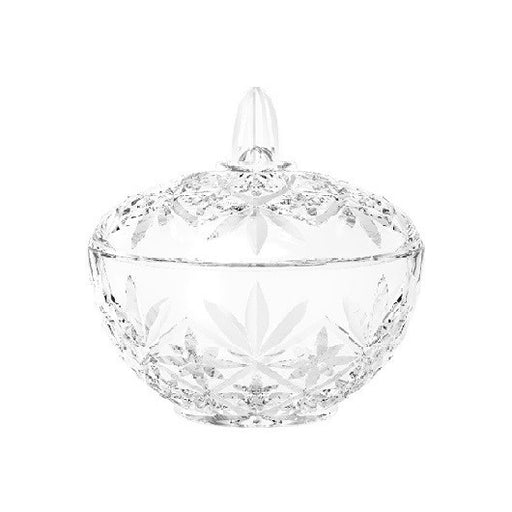 City Glass Vivian Sugar Glass Bowl 12 cm - Al Makaan Store