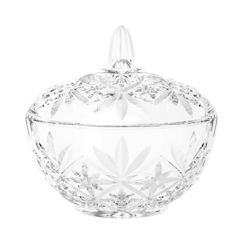 City Glass Vivian Sugar Glass Bowl 12 cm - Al Makaan Store