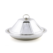 Vague Ouzi Steel Serving Platter - Al Makaan Store