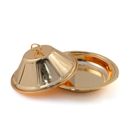Vague Ouzi Steel Serving Platter - Al Makaan Store