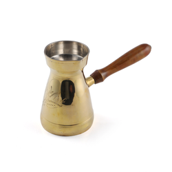 Vague Brass Turkish Coffee Pot - Al Makaan Store