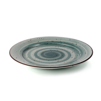 Porceletta Color Glaze Porcelain Flat Plate - Al Makaan Store