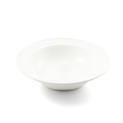 Porceletta Ivory Porcelain Deep Plate - Al Makaan Store