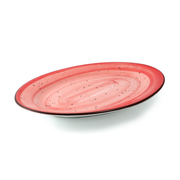 Porceletta Color Glaze Porcelain Oval Plate - Al Makaan Store