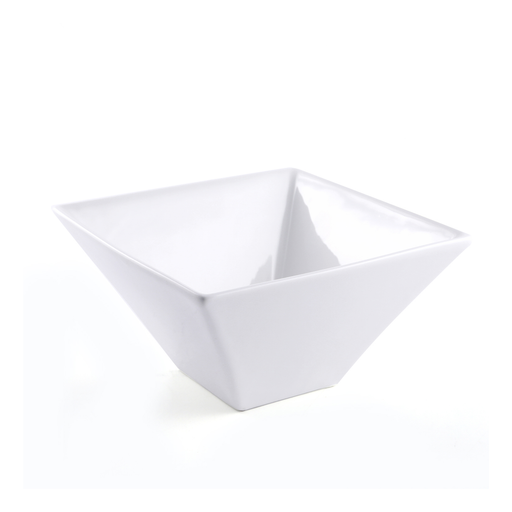 Porceletta Ivory Porcelain Square Bowl - Al Makaan Store
