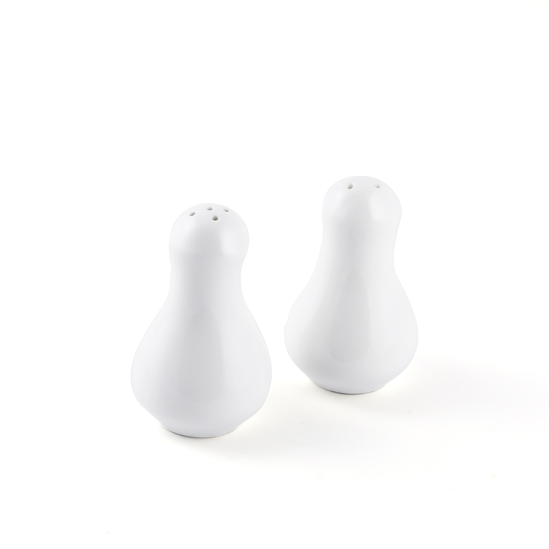 Porceletta Ivory Porcelain Salt & Pepper Set - Al Makaan Store