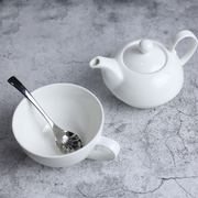 Porceletta Ivory Porcelain Tea Pot - Al Makaan Store