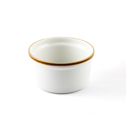 Porceletta Mocha Porcelain Lined Ramekin - Al Makaan Store