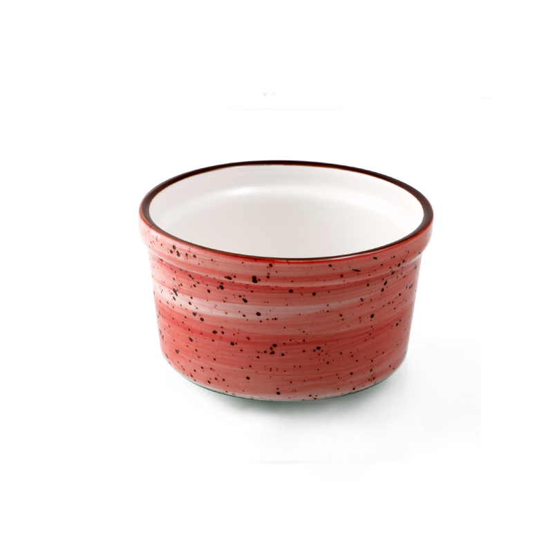 Porceletta Color Glaze Porcelain Lined Ramekin - Al Makaan Store